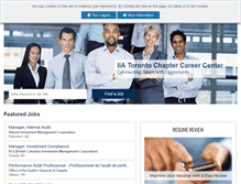 Tablet Screenshot of internalauditorjobs.ca